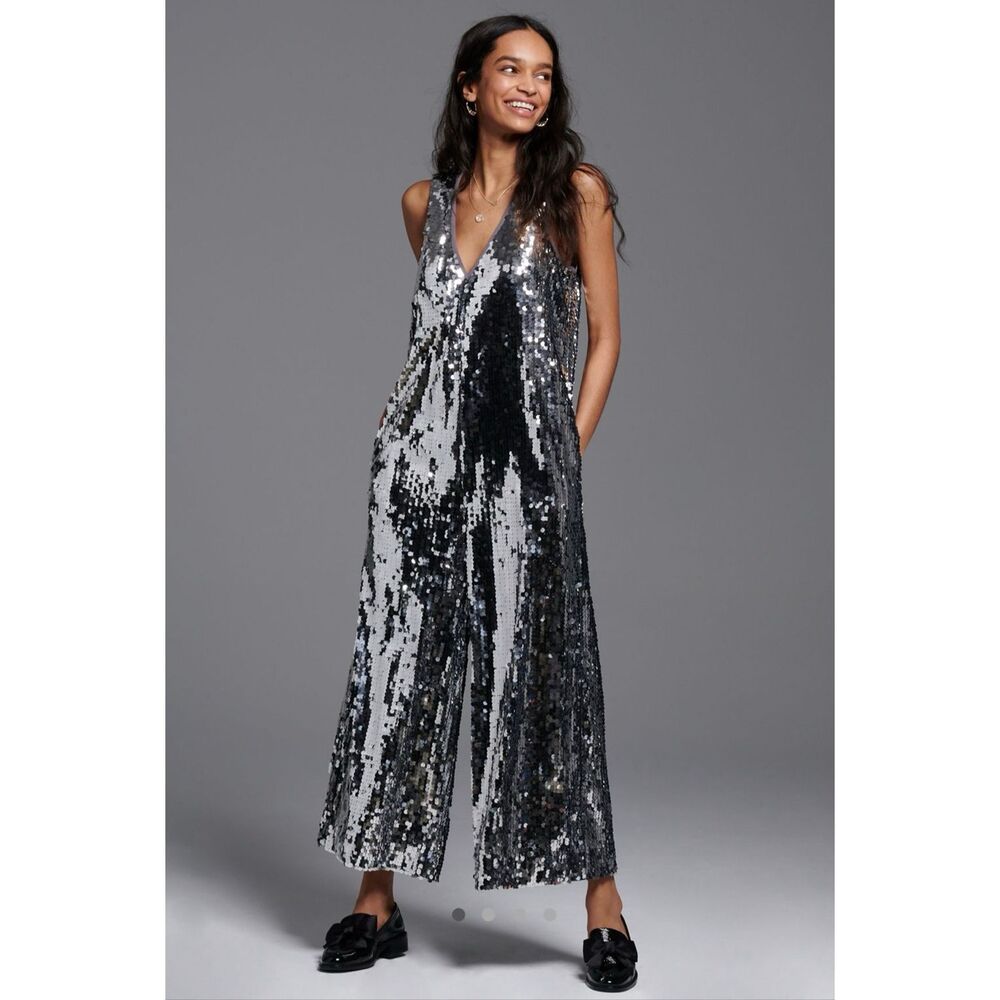 Maeve Royale‎ Sequin Jumpsuit MSRP:$168